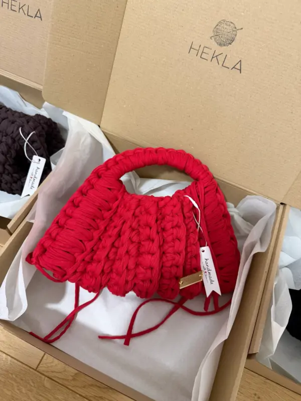 Emma kukičana torbica za rame - Hekla