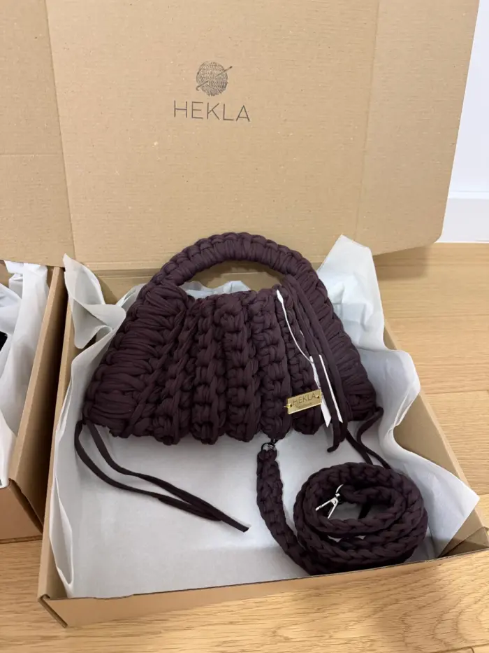 Emma kukičana torbica za rame - Hekla