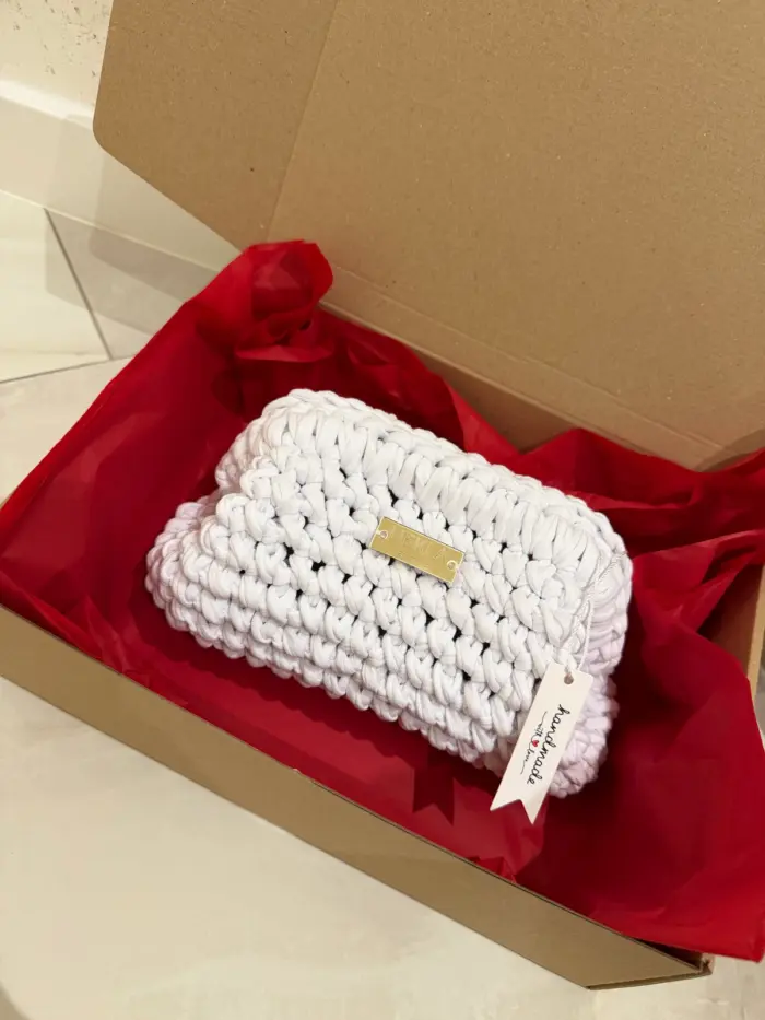 Tessa Classic kukičana clutch torbica - Hekla