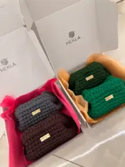 Tessa Classic kukičana clutch torbica - Hekla