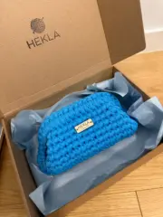 Tessa Classic kukičana clutch torbica - Hekla