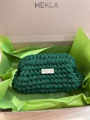 Tessa Classic kukičana clutch torbica - Hekla
