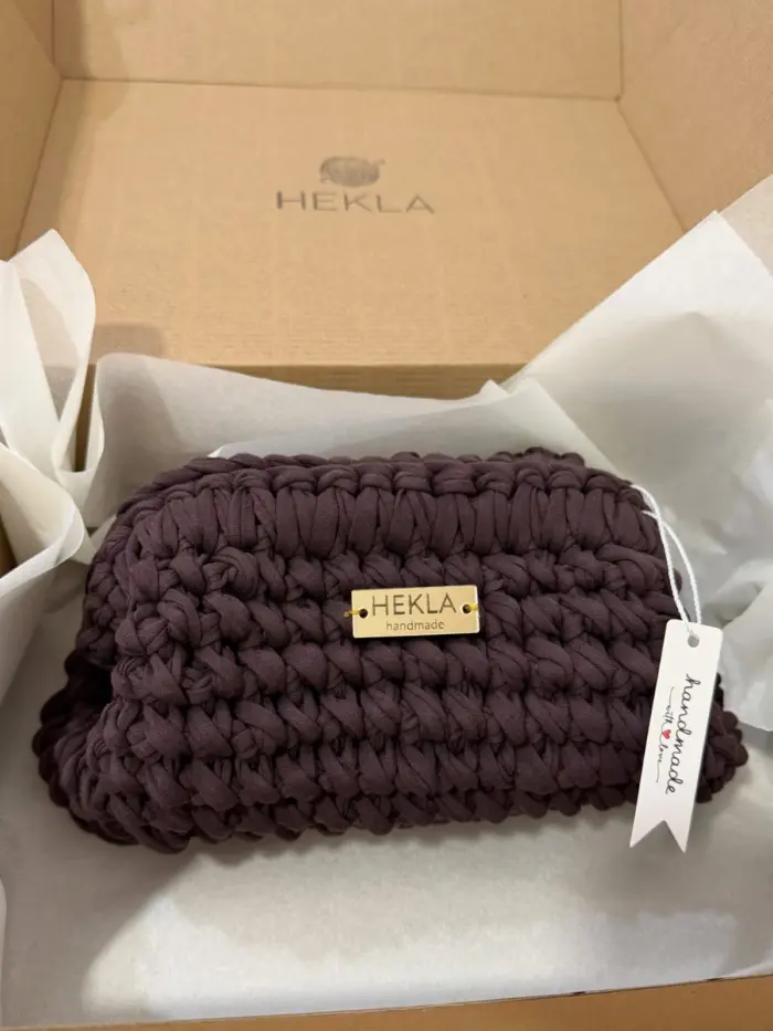 Tessa Classic kukičana clutch torbica - Hekla
