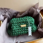 Tessa Classic kukičana clutch torbica - Hekla
